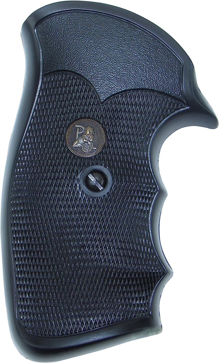 Pachmayr Gripper Rubber Revolver Grips Smith And Wesson Kandl Frame Round Butt Back Strap Black 03266 7936