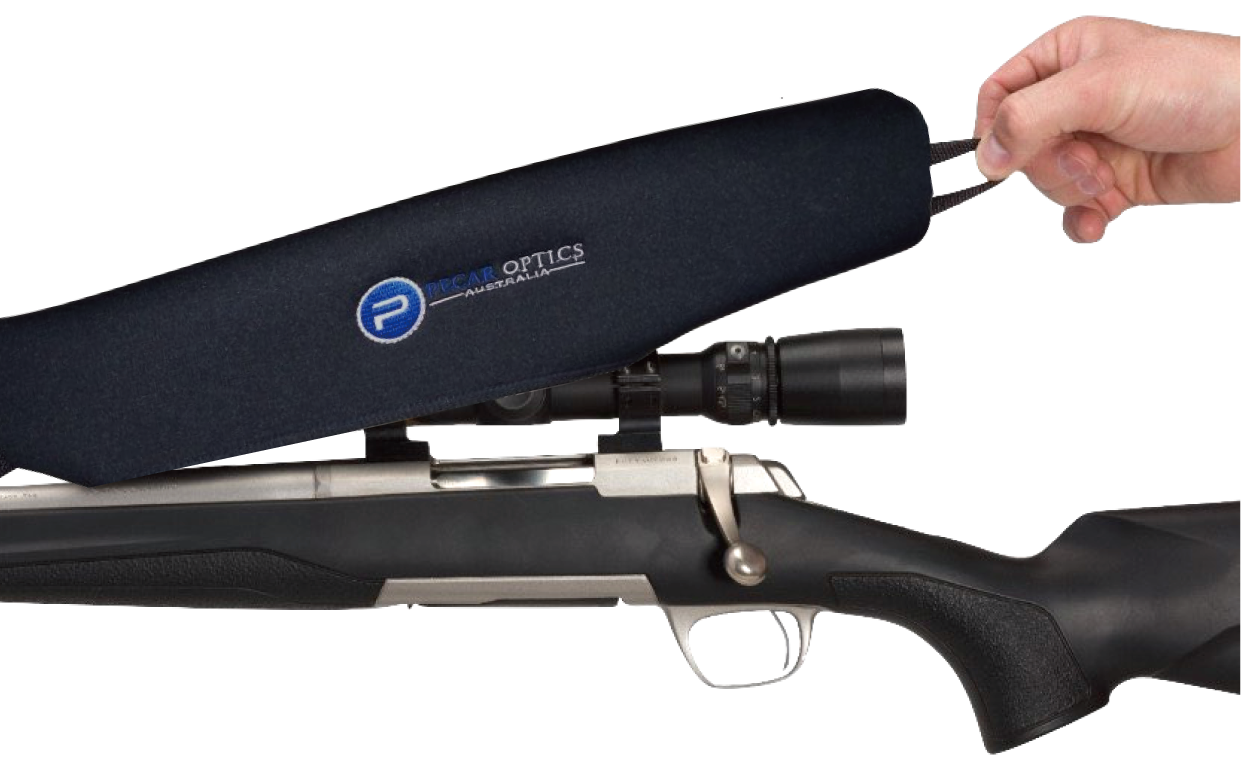 Pecar Optics Neoprene Rifle Scope Cover Large Rsc 002l