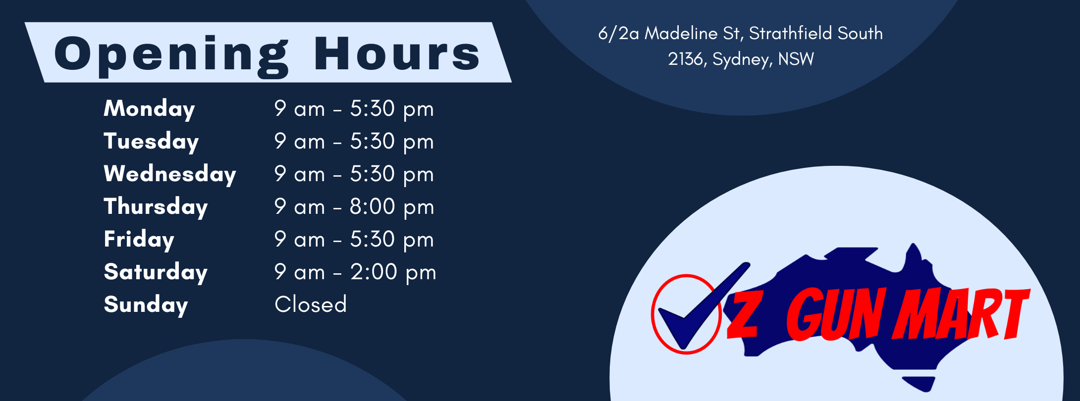 Opening Hours