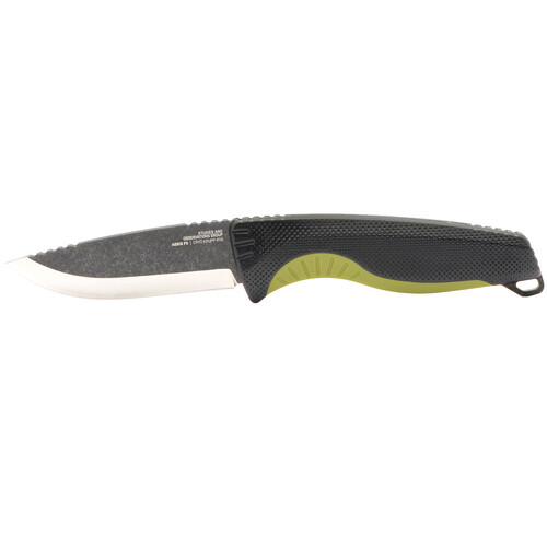 SOG Aegis FX Fixed Blade Knife in Black and Moss Green - SOG17-41-04-41