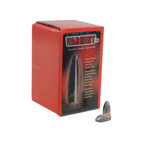 Hornady Varmint™ Projectiles - 30 Cal .308" Soft Point 100gr Short Jacket - 100 Pack - 3005