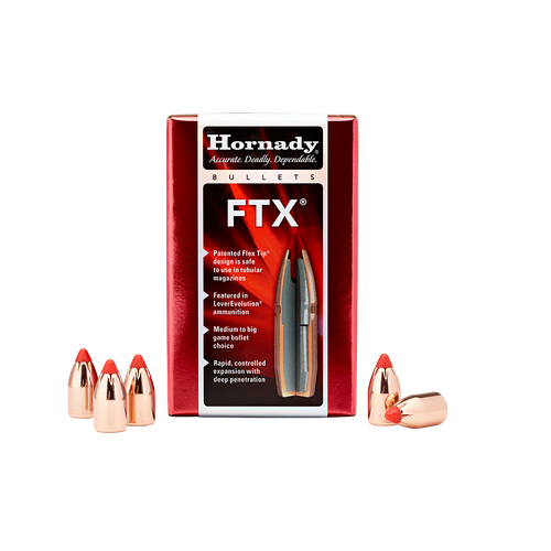 Hornady .355 35 cal 165 grain FTX Bullets 100 pack – for 350 Legend - 3502