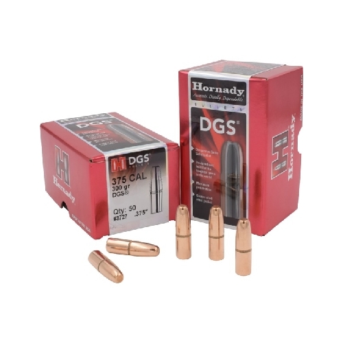 Hornady .375 375 cal 300 grain DGS Bullets 50 pack - 3727