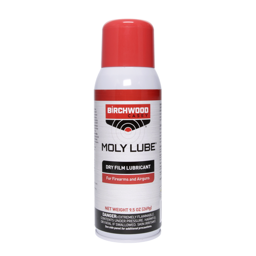 Birchwood Casey Moly Lube Dry Film Lubricant Firearm Aerosol 40140