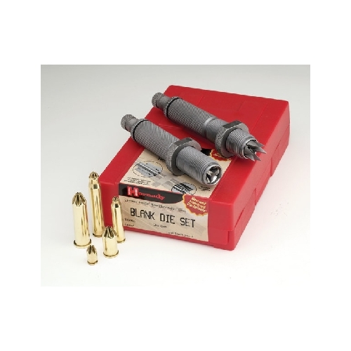 Hornady Custom Grade New Dimension 2-Die Set Cowboy Action Blank 22 to 45 Caliber Handgun - 544591