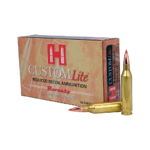 Hornady 243 Win 87 grain SST Custom Lite Ammo 20 rd - 80466