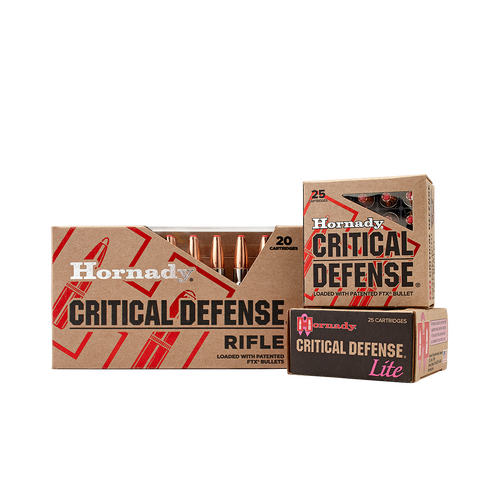 Hornady 30 M1 Carbine 110 grain FTX Critical Defence Ammo 20 rd - 81030