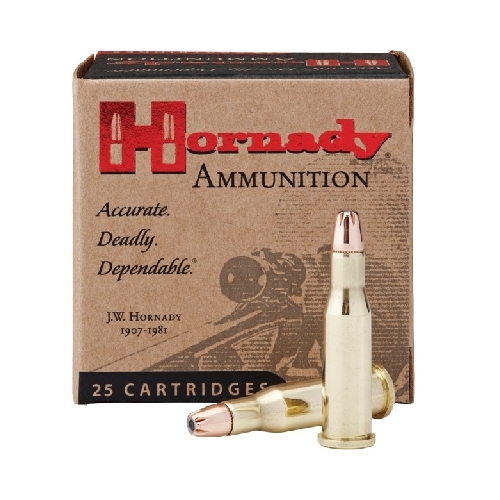 Hornady 218 Bee 45 grain HP Hornady Custom Ammo 20 rd - 8307