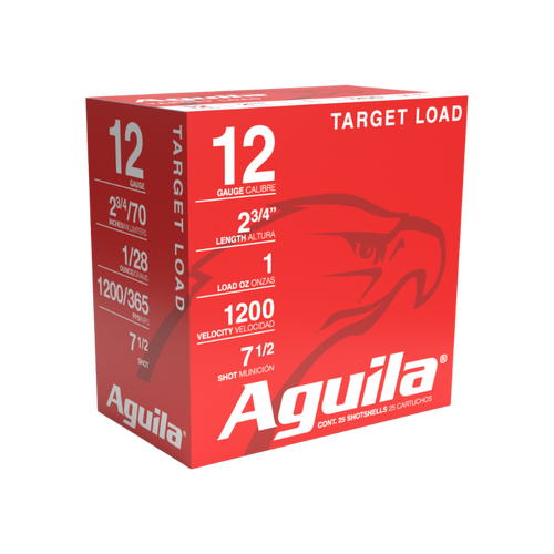 AGUILA 12 Gauge 1 oz 2 3/4" #7.5 Target Load 25PK - A1CHB1304