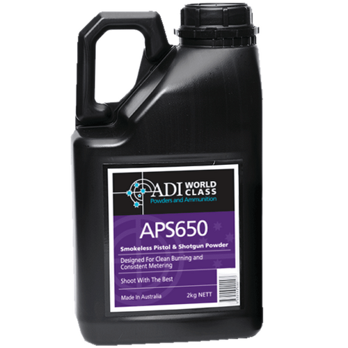 ADI APS650 Smokeless Pistol & Shotgun Powder - 2KG