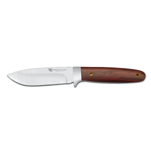 Buffalo River Webley & Scott Fixed Blade Rosewood Knife - BRWSK100