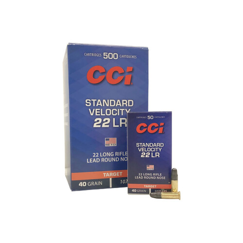 CCI 22LR 40gr Standard Velocity - 500 Pack - C35-500