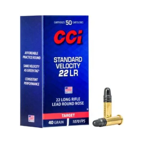 CCI 22LR 40gr Standard Velocity - 50 Pack - C35