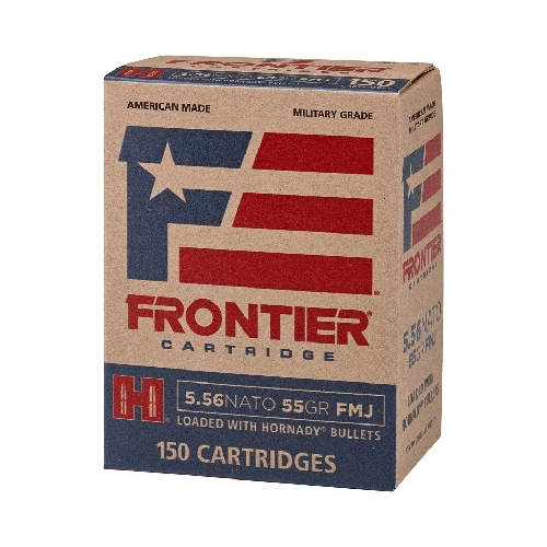 Frontier 5.56 Nato 55 grain FMJ (XM193) Ammo 150 rd - FR2015