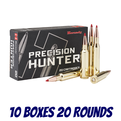 Hornady Precision Hunter 6.5 Creedmoor 143 Gr ELD-X® - 10 Boxes Of 20 Rounds - H81499-200PK