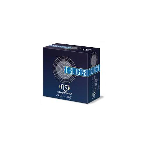 Nobel Sport Italia C-Slug 12ga 28gm 1378 FPS - 25 Rounds - NS-CSLUG12