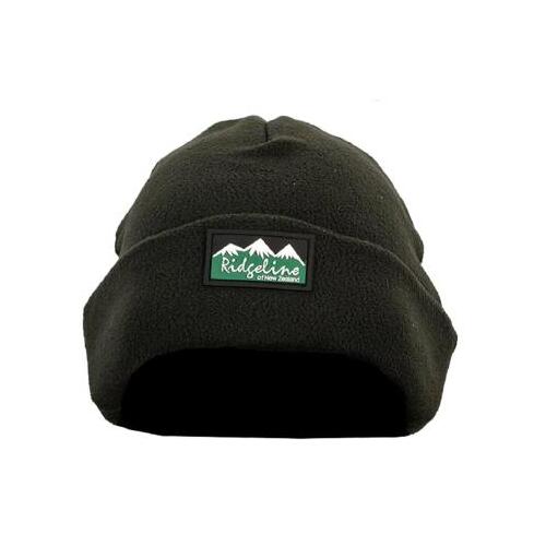 Ridgeline Polar Fleexe Youth Beanie Olive - RLABNPLO