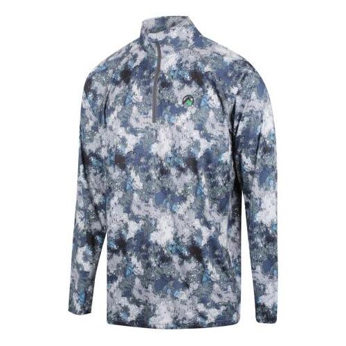 Ridgeline Mens Performance Qtr Zip Top Squall XS  - RLCLSMLSQ0