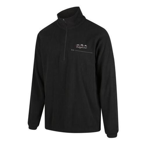 Ridgeline Micro Fleece Top Black S  - RLCMSLAB1