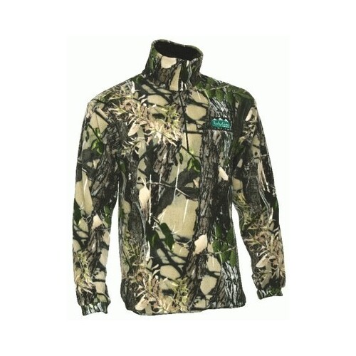 Ridgeline Micro Fleece Top Buffalo Camo M  - RLCMSLAX2