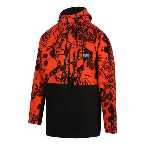 Ridgeline Tusk Fleece Top Blaze/Black M  - RLCSMTKZXB2