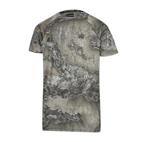 Ridgeline Mens Performance Tee Excape Camo M  - RLCTSMLEX2