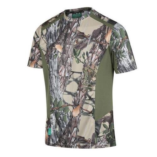 Ridgeline Mens Whanau Tee Buffalo Camo/Field Olive S  - RLCTSWXFO1