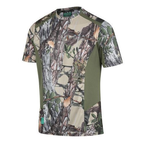 Ridgeline Mens Whanau Tee Buffalo Camo/Field Olive 4XL  - RLCTSWXFO7