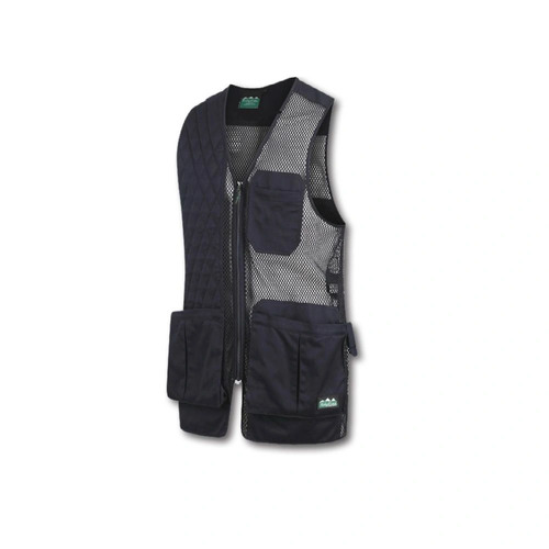 Ridgeline Shooting Vest Left Handed Navy - XL - RLCVTLHSN4