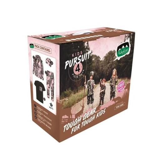 Ridgeline Kids Pursuit Pack Light Pink Camo (8 Year Old) - RLKCPPSPX08