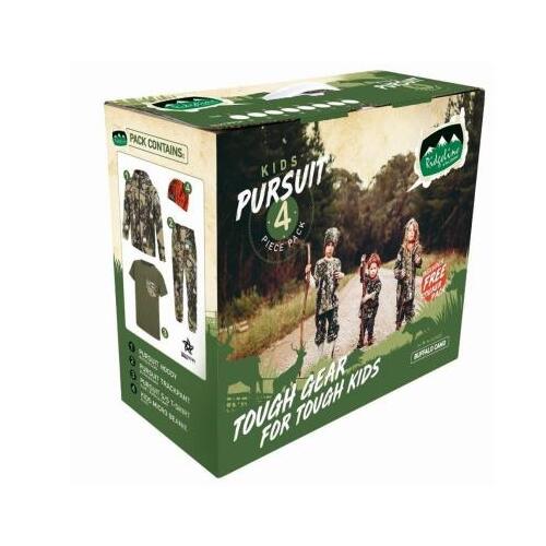 Ridgeline Kids Pursuit Pack Buffalo Camo (10 Year Old) - RLKCPPSX10