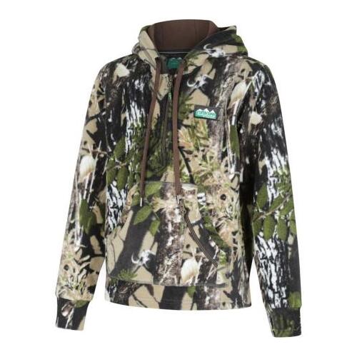 Ridgeline Kids Ballistic Hoodie Buffalo Camo (8 Year Old)  - RLKHDBSLX08