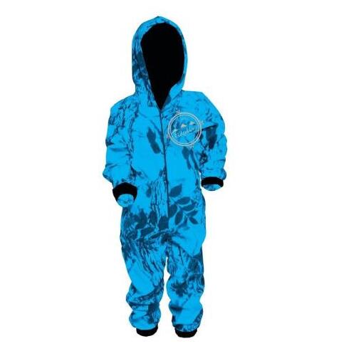 Ridgeline Kids Onesie Blue Camo (10 Year Old)  - RLKONHBLUX-10