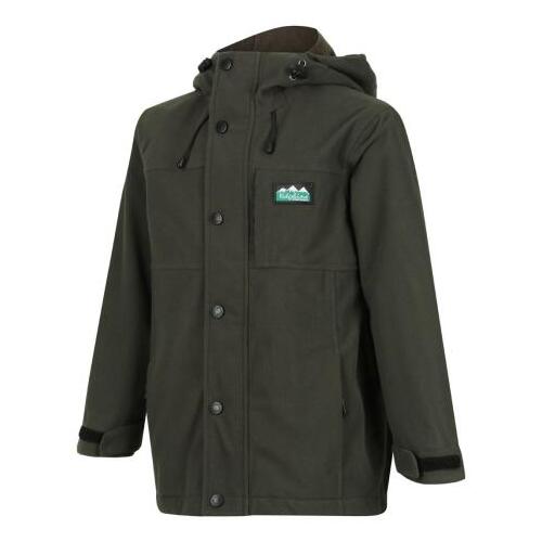 Ridgeline Kids Spray Rain Jacket Forest Green (4 Year Old)  - RLKWJSPFR04