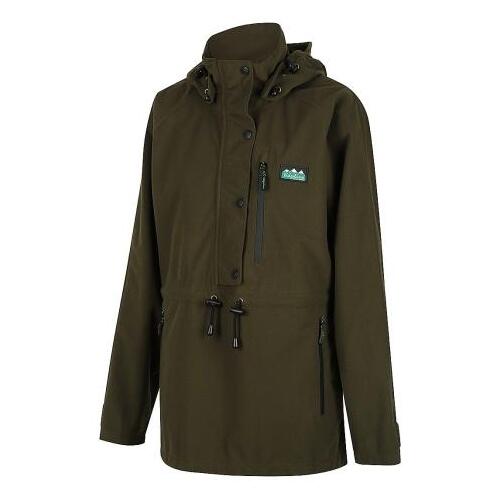 Ridgeline Womens Monsoon Classic Anorak Field Olive S (10)  - RLLANCMFO1