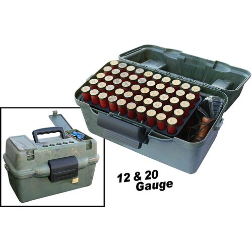 MTM Case-Gard 100 Round Deluxe Shotshell Case - SF100D-09