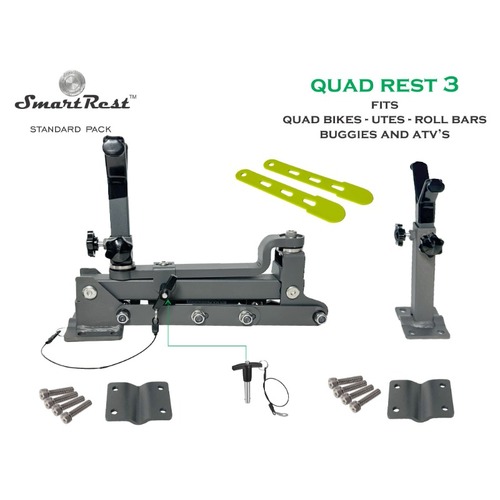 SmartRest Quad Rest 3 Gun Rack - SRQR3