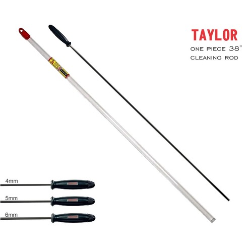 Taylor 1 Piece Carbon Fibre Rod 38" 22-30 Cal - TG-6192-5