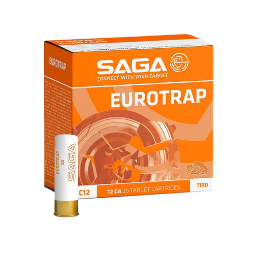 SAGA Euro 12ga 28gr #7.5 1250FPS Ammunition - 25 Pack - U2284005230