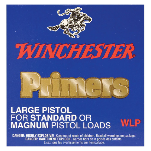 Winchester Large Regular Pistol Primers #7-111 - 100 Pack - WLP-100